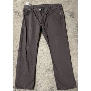 Levi Strauss & Co Dark Gray Mens Striaght Leg Pants